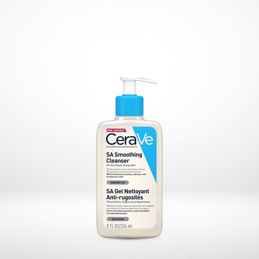 CeraVe SA Smoothing Cleanser For Dry, Rough & Bumpy Skin 236ml | Original Product 100%