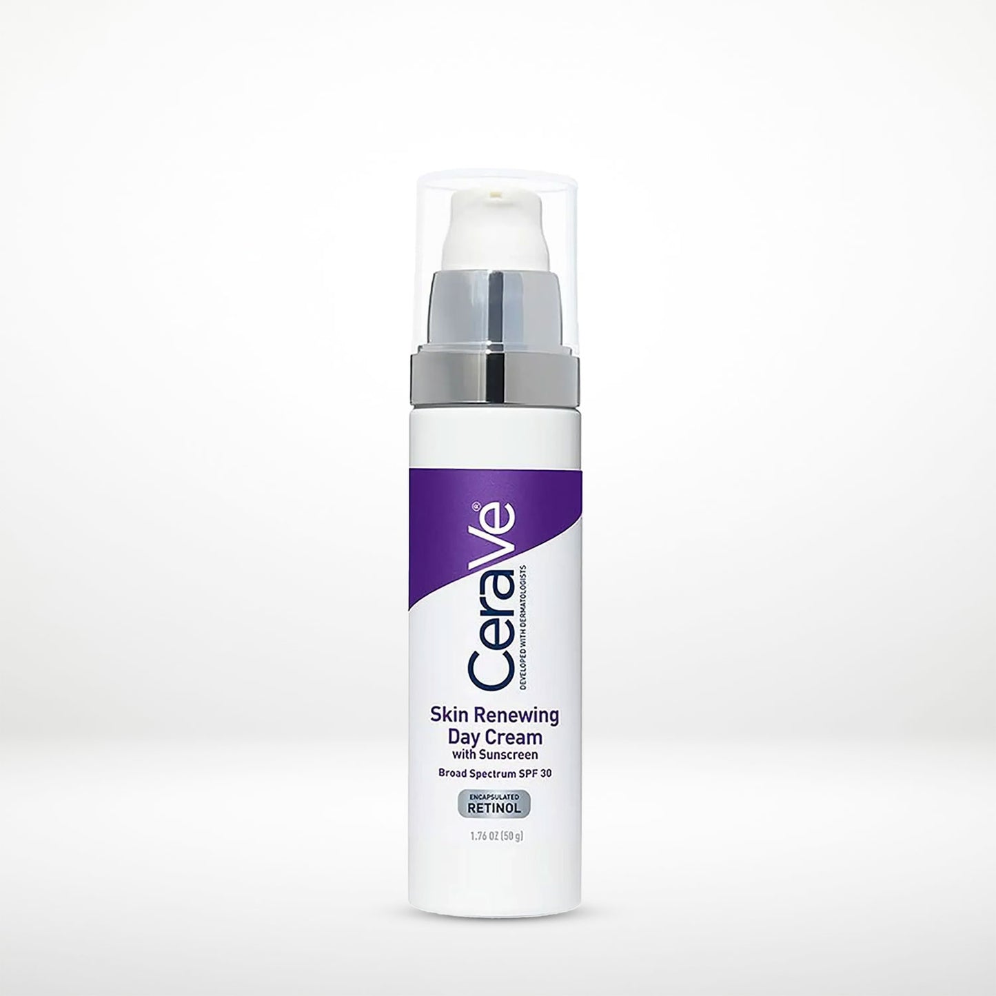 CeraVe Skin Renewing Day Cream SPF 30 & Encapsulated Retinol 1.76oz | Original Product 100%