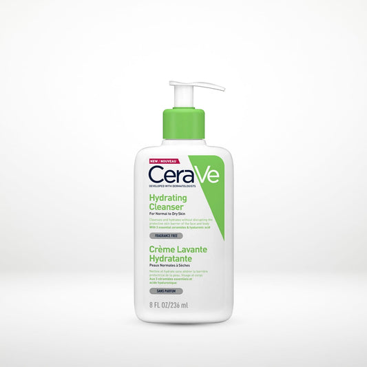 Cerave Hydrating Cleanser 236ml – 100% Original