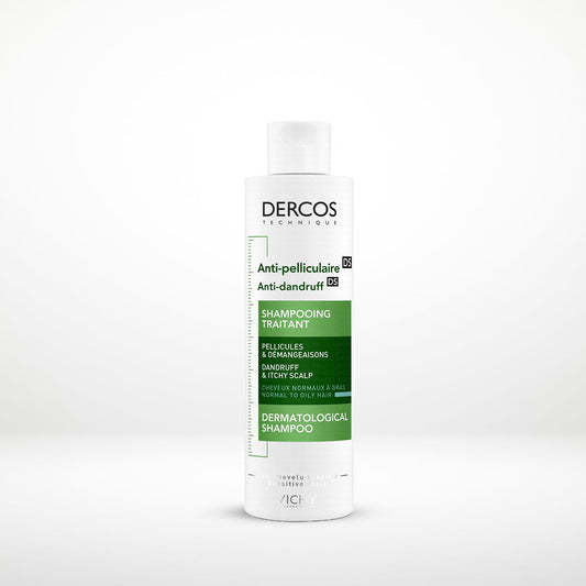 Vichy Dercos Anti-Dandruff Shampoo for Sensitive Scalp – 200ml | 100% Original