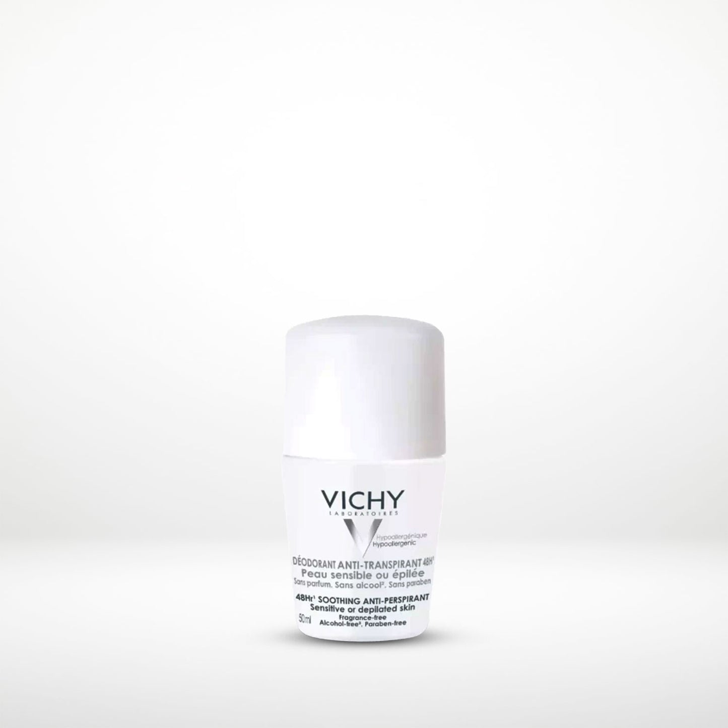 Vichy Deodorant Roll-On 48H Anti-Perspirant for Sensitive or Depilated Skin 50ml 100% Original