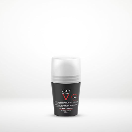Vichy Homme 72HR Anti-Perspirant Deodorant Extreme Control 50ml 100% Original