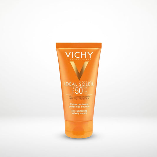 Vichy SPF50+ Dry Touch Velvety Cream 50ml B1G1 Offer